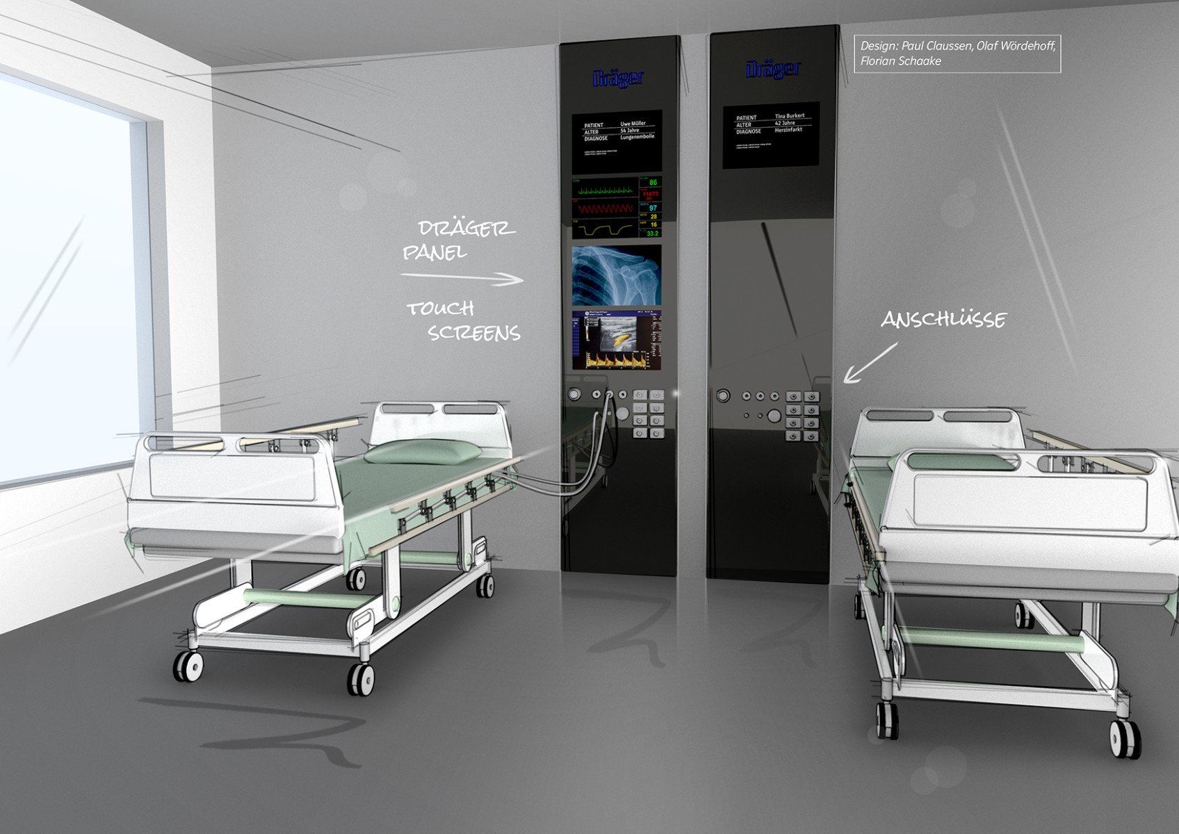 Albis &Drägerwerk: The hospital room of the future - 