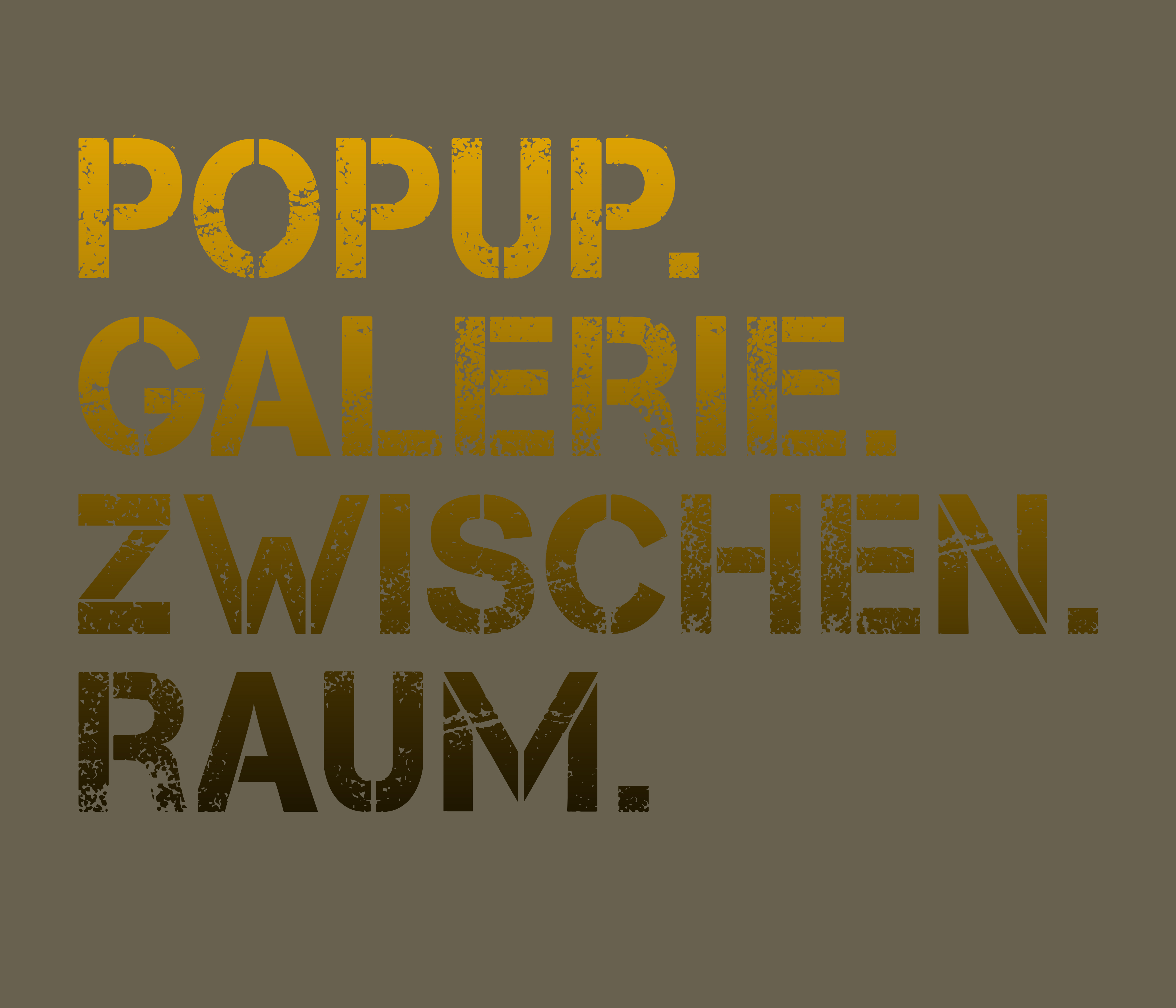 Pop Up-Galerie für Gegenwartskunst - 