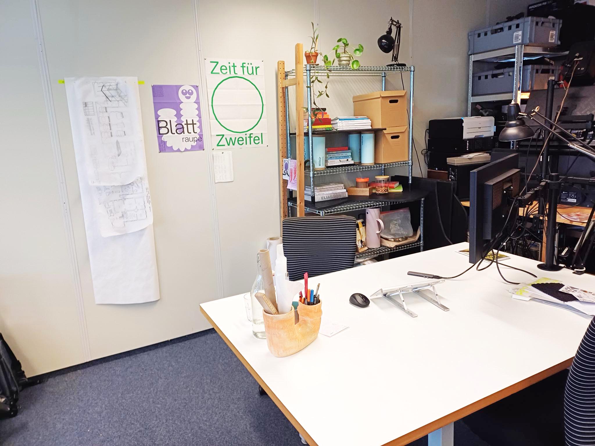 shared Atelier- bzw. Schreibtischplatz in Altona Nord zur Zwischenmiete - 
